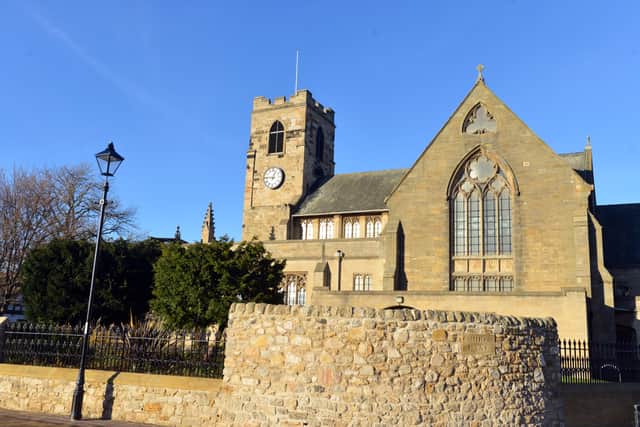The event takes place at Sunderland Minster