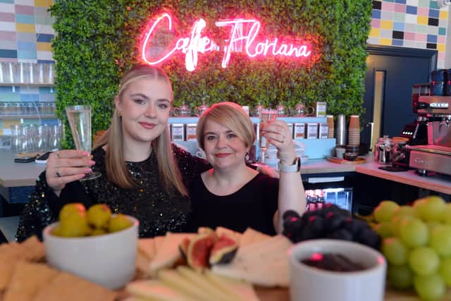 Emilia and Kate Ross opened Cafe Floriana three weeks ago