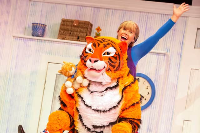 The Tiger Who Came to Tea returns to The Fire Station on June 11 and 12. Picture by Pamela Raith.