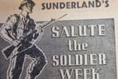 Sunderland raised an incredible amount of money to support the war effort.