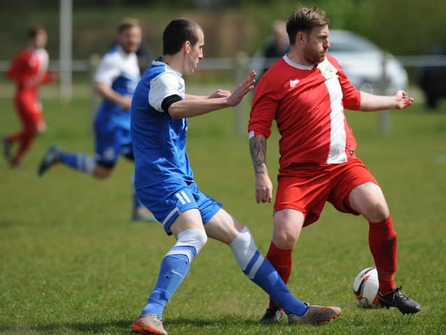Back to 2016 for a Sunday Football cup final between Hylton Castle TWR (in blue and white) and SR Dons.
It was played at the Ford Quarry Complex.