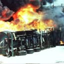 One notable event for the service was this Sunderland tanker fire in 1992.