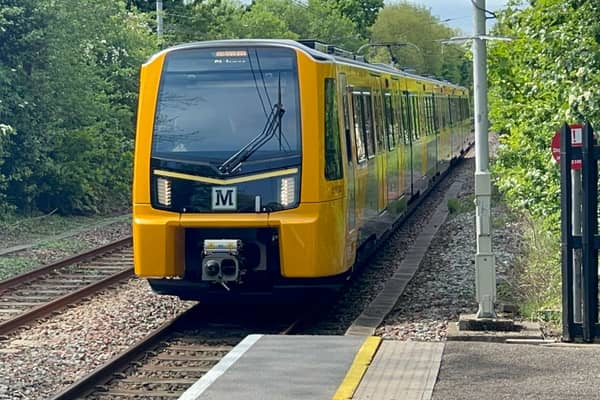 The new Metro trains could be seen on test runs across the network.