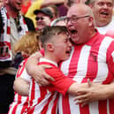 Sunderland fans celebrate 