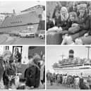 Sunderland children who were among the last to sail on Nevasa in 1974.