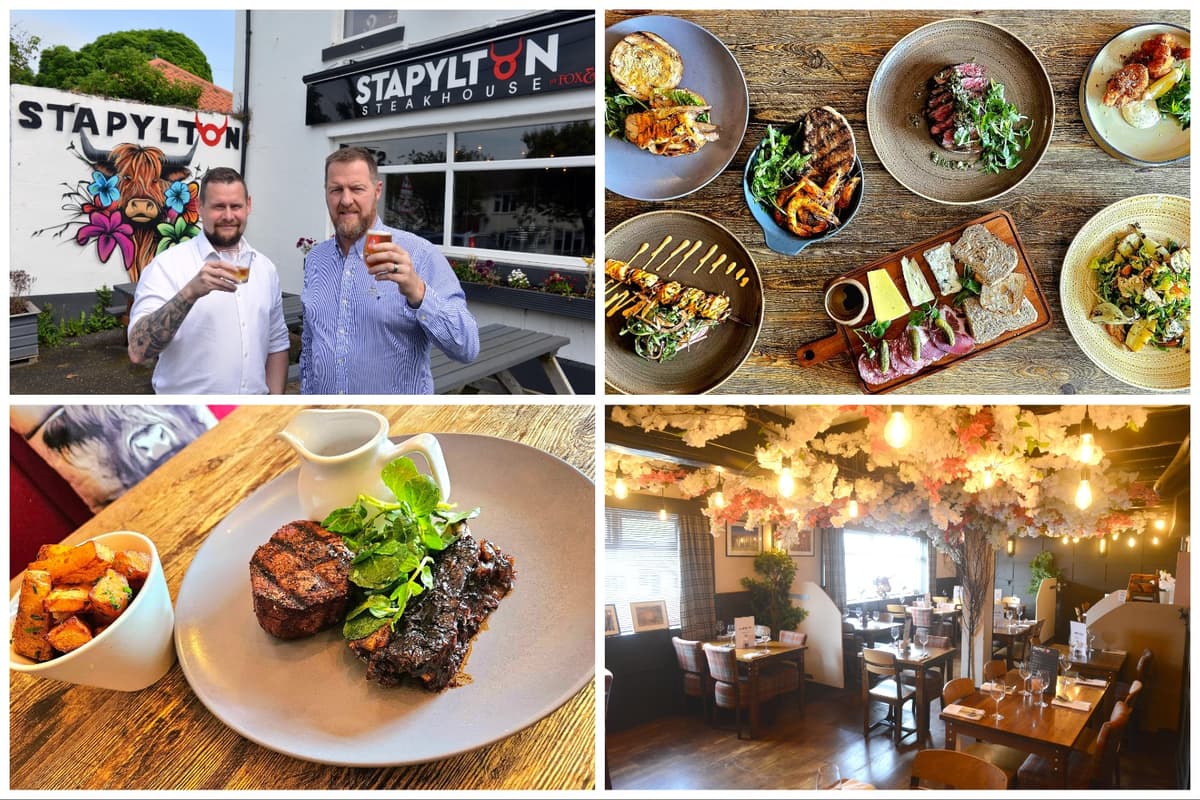 Stapleton's Bar Inside Stapylton Steakhouse as it transforms historic pub
