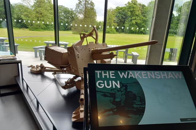 The 'Wakenshaw' Gun, where a Victoria Cross was won. Submitted.
