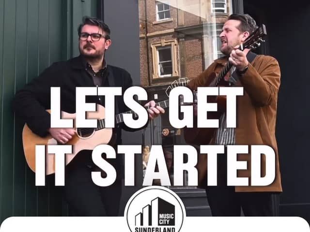 Futureheads members Ross Millard and Barry Hyde have started the bid with a banging new video.