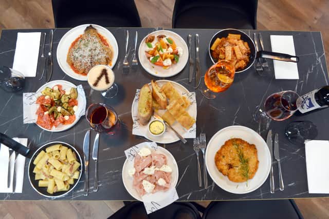 The restaurant promises an Italian feast