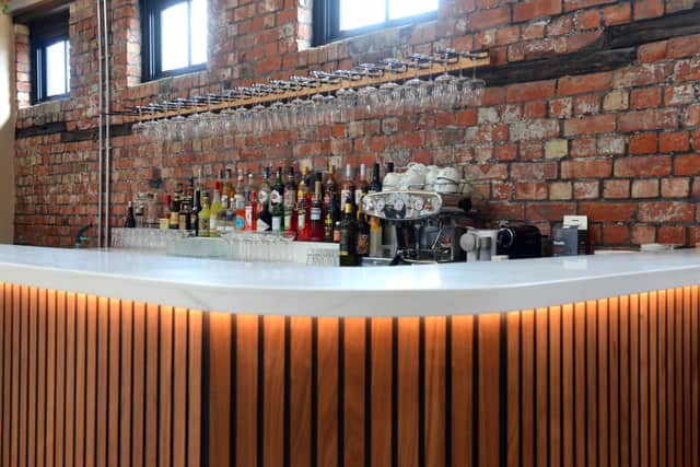The bar at Vito’s will be serving a wide range of drinks, including coffees and cocktails 