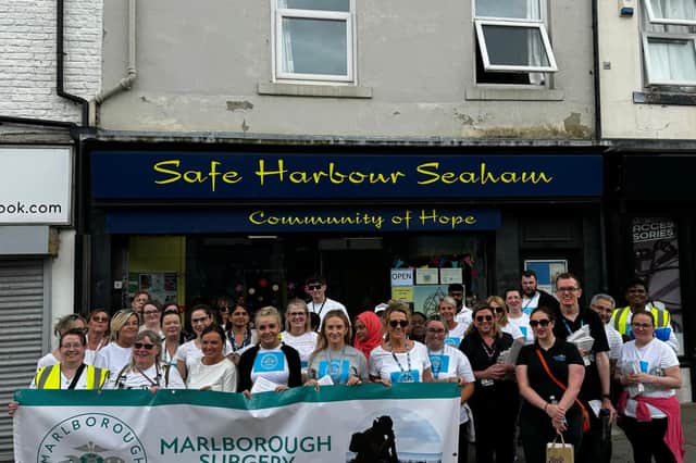 A big turnout for the walk which raised awareness of prostate cancer.