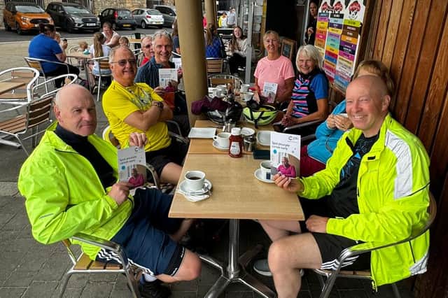 A well deserved break for these campaigners.