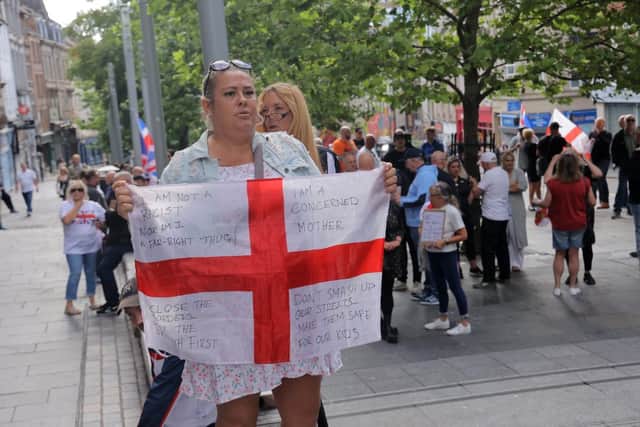 Another scene from Newcastle on August 10.