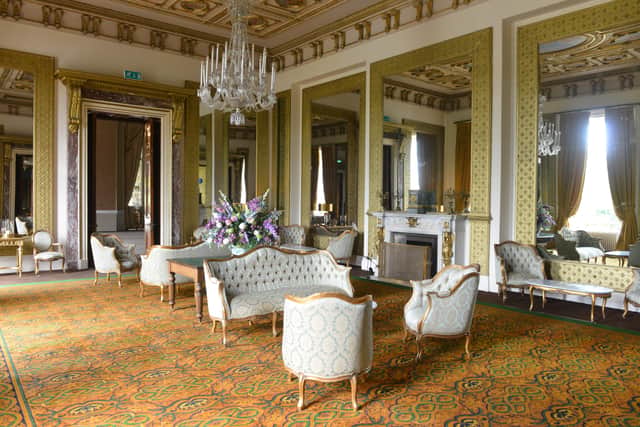 Its grand state rooms appeared in the hit Netflix show