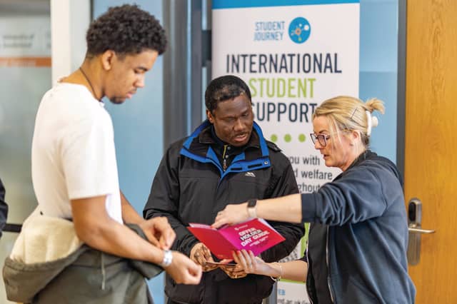 The University of Sunderland has been ranked the best in the country for student support.