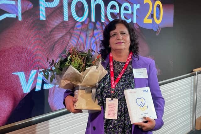 Sarah Ahmadi has been recognised as one of the top 20 trailblazing refugee women in Europe.