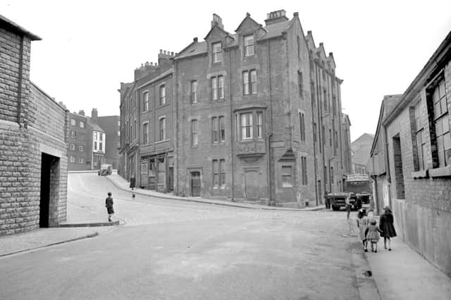 How the street looked in an Echo archive scene from 1953.