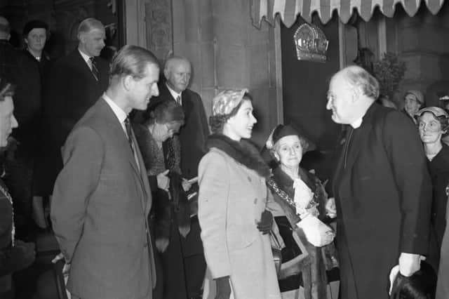 Her Majesty the Queen's visit to Sunderland in 1954.