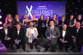 The winners with their awards