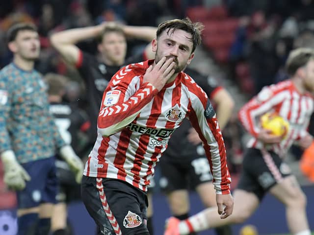 Patrick Roberts celebrates his goal