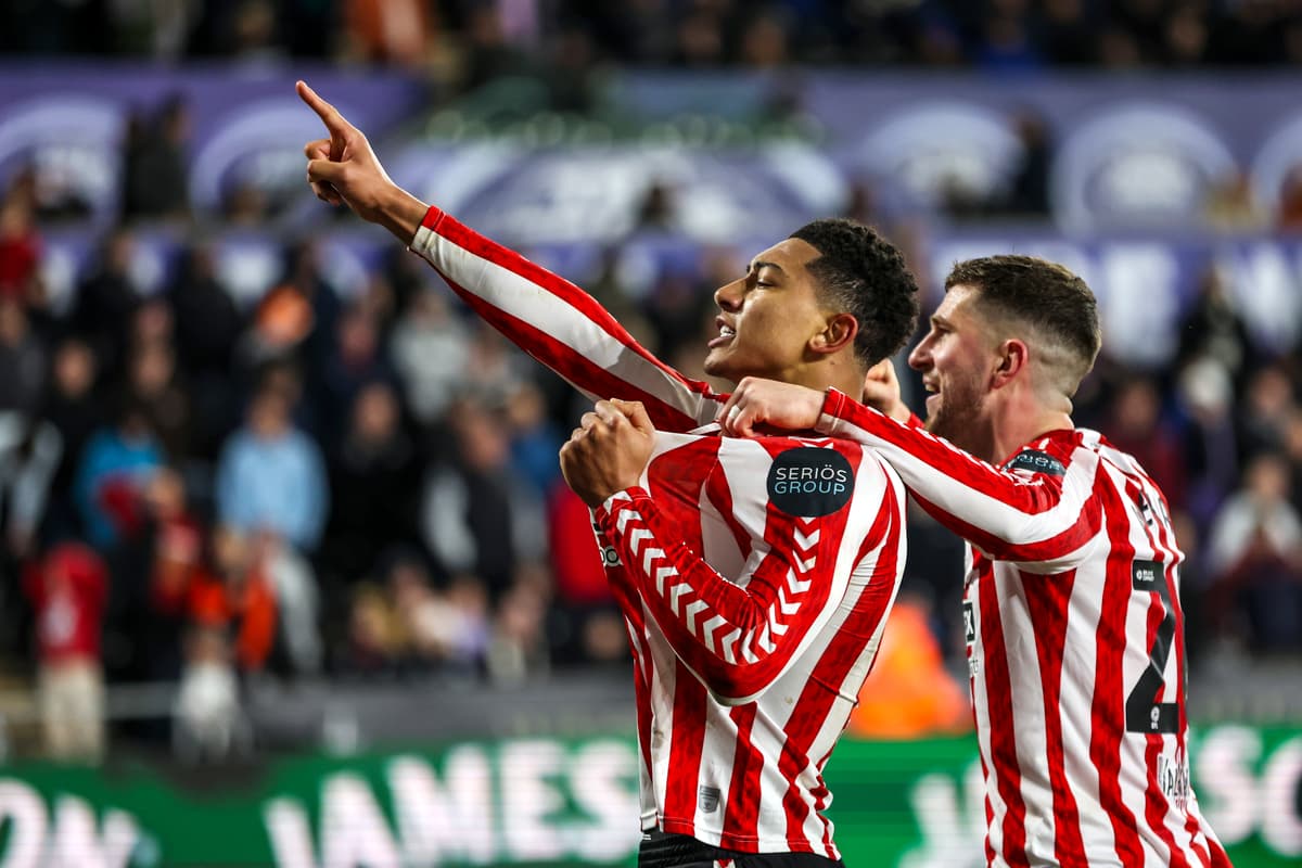 Jobe rettet Chris Rigg vor Verletzung, Sunderland-Fans zeigen stilvollen ...