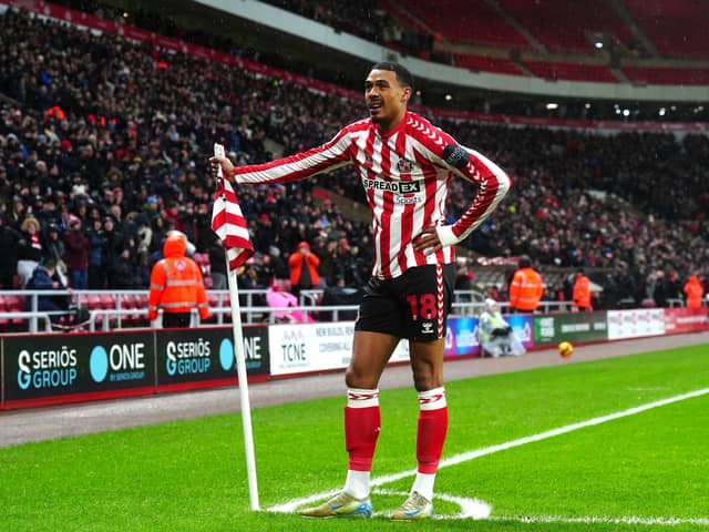 Sunderland striker Wilson Isidor