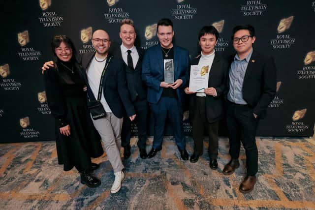 Student Award: Entertainment and Comedy Drama – won by Sunderland University with One Foot Out the Door  
