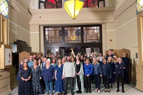 Members of the Hear Our Voice choir who gave a moving performance on Britain's Got Talent.