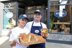 Elisa Ricci and Ben Harman, owners of Crave