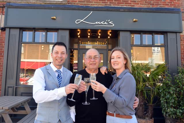 Alex Bennelli, Marcello and Rebecca Bennelli take over Luci's in Cleadon Village 18 months ago
