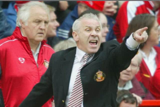 Peter Reid during his time as Sunderland AFC manager.