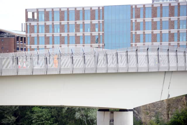 The detail of the footbridge is really taking shape now