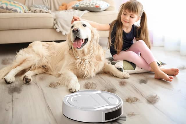 The Lefant M210 uses 2200Pa suction and smart sensor tech to clean hard floors and carpets with ease