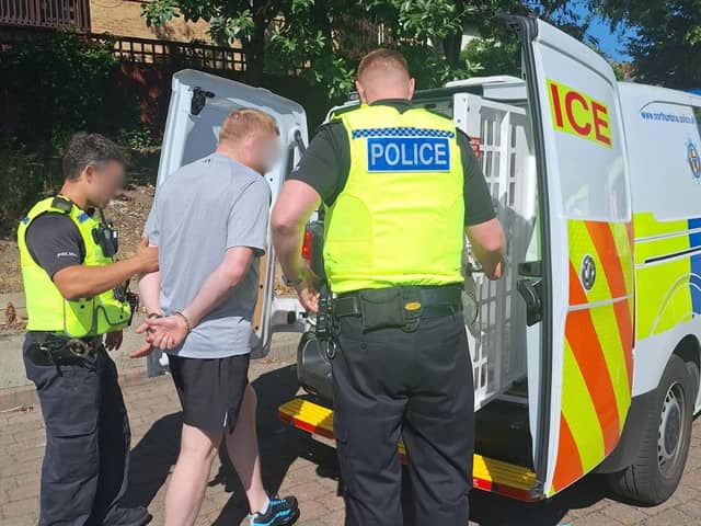 Nine arrests were made during the day of action.