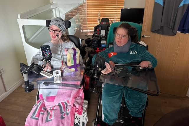 We're upset... the size of our wheelchairs shouldn’t prohibit us from ...