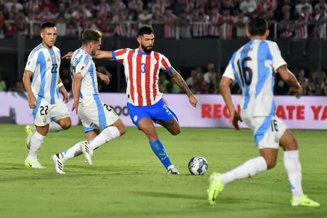 Paraguay defender Omar Alderete