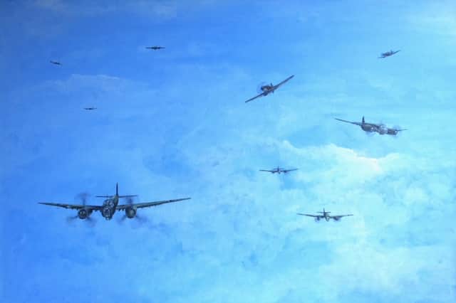 The 1940 scenes in which the RAF successfully defended the North East from the Luftwaffe.