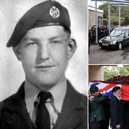 Hundreds of mourners gathered at South Shields Crematorium on Wednesday, August 3, for the funeral of RAF veteran, John Thomas Gray.