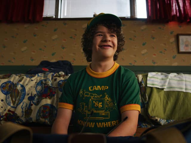 Dustin in Stranger Things season three