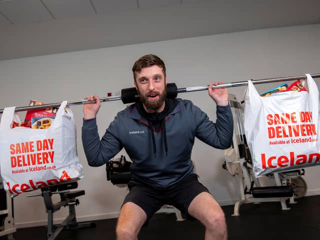 Iceland has opened a 24-hour depot gym, complete with Stairmasters and 'turkey training' bags (Photo: Iceland)