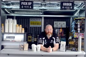 Caribe Coffee Co. business development manager Quincy Docherty 