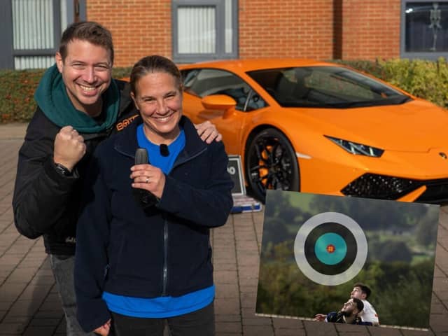 Sharon Hoskins was dragged out of work to be presented with her prize - and it's changed her life for the better
