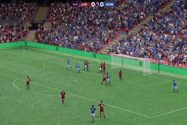 Simon Adingra scored as Sunderland claimed a point at Liverpool in our Football Manager 2026 simulation (photo Sports Interactive)