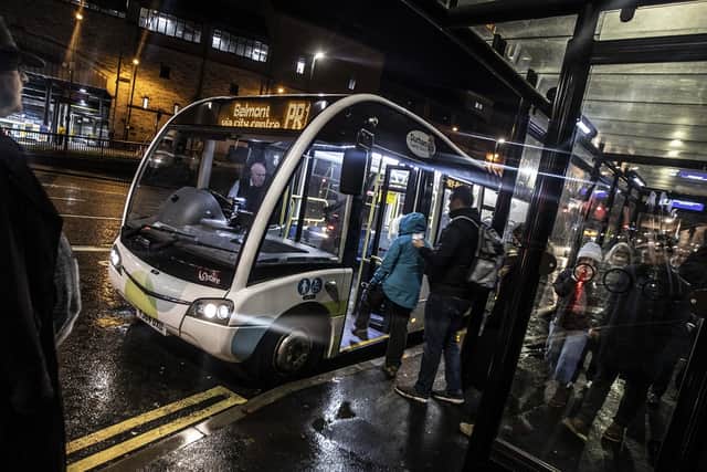 People are being urged to use the Park & Ride where possible
