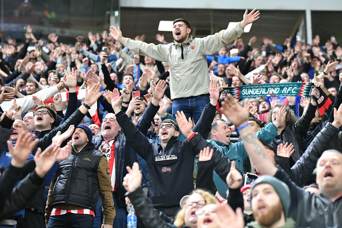Safc Display 105 incredible photos of Sunderland fans vs Arsenal and the full ...