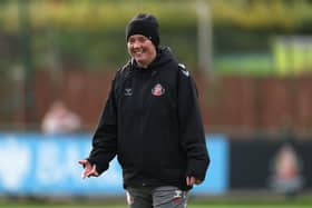 Sunderland Women manager Melanie Reay in training.
