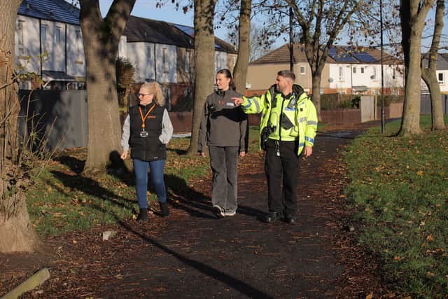 Members of the Sulgrave and Concord safety hub