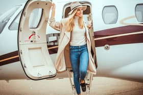Private jet vibes – exactly the kind of life people picture when a £157m EuroMillions jackpot is up for grabs.