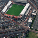 The pub can just be seen in the bottom corner of this 1992 photo of Roker Baths Road in which Roker Park dominates the picture.