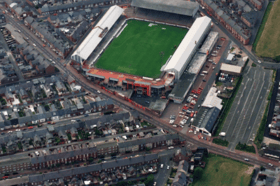 Roker Park from the air.